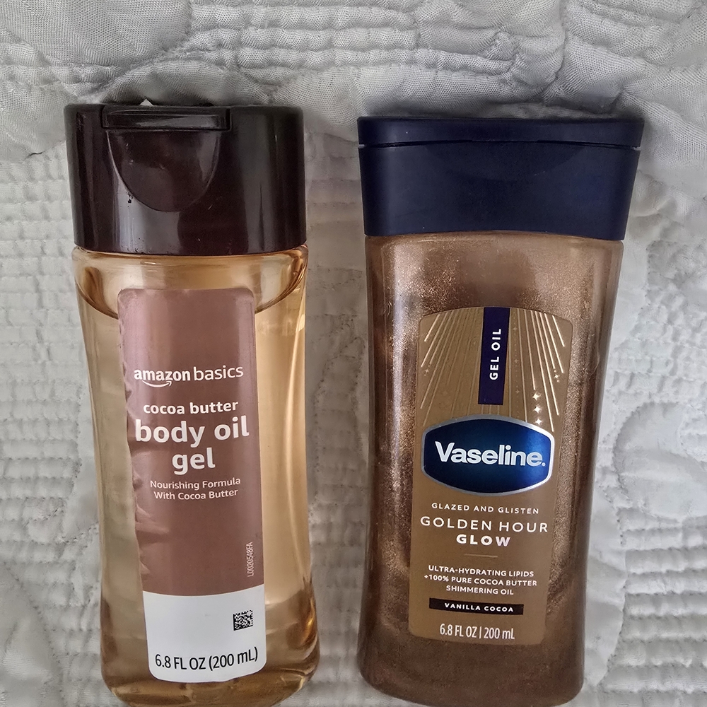 Glazed Golden Hour Glow Gel Oil & Cocoa Butter Body Oil Gel